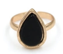 Semi Precious Stone Adjustable Ring