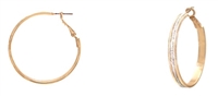 Sand Sticker Hoop Earrings