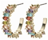 Multi Color CZ Earrings