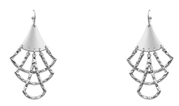 Layered Triangle Earrings