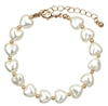 Pearl Heart Bracelet