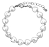 Pearl Heart Bracelet