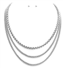3 PC Chain Necklace