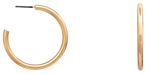 Metal Hoop Earrings