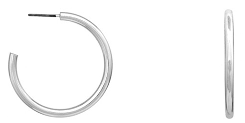 Metal Hoop Earrings
