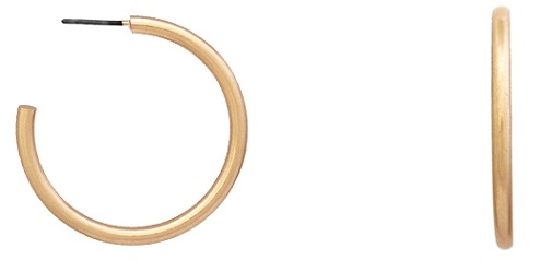 Metal Hoop Earrings