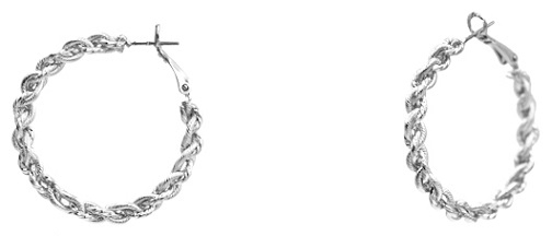 Wire Hoop Earrings