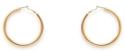 Metal Hoop Earrings