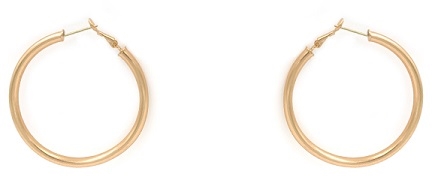 Metal Hoop Earrings
