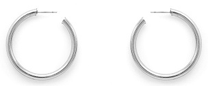 Metal Hoop Earrings