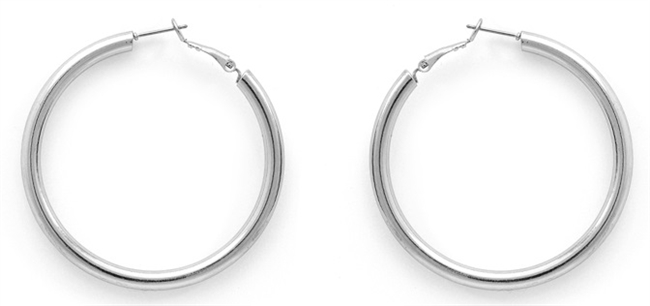 Metal Hoop Earrings