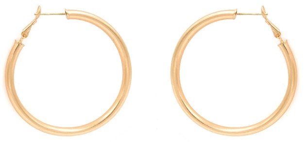Metal Hoop Earrings