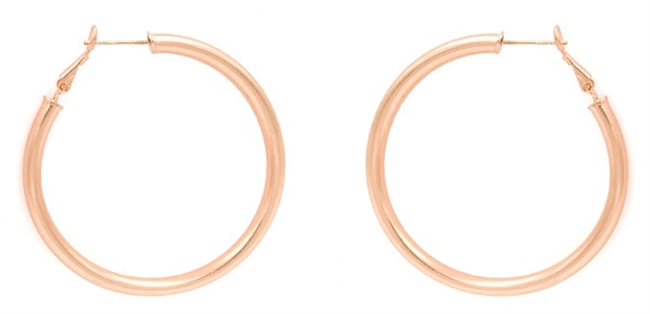 Metal Hoop Earrings