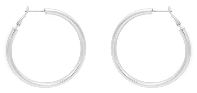 Metal Hoop Earrings
