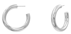 Metal Hoop Earrings