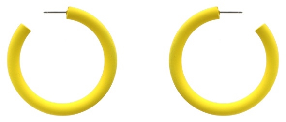 Color Hoop Earring