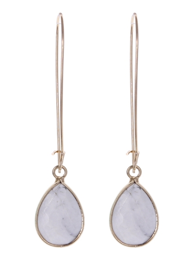 Semi Precious Stone Earrings
