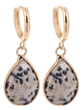 Semi Precious Stone Earrings