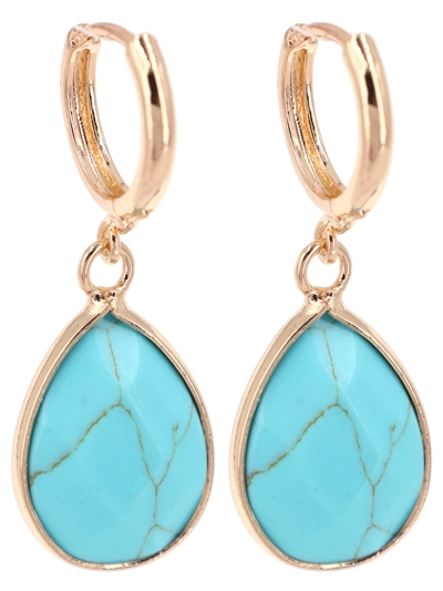 Semi Precious Stone Earrings