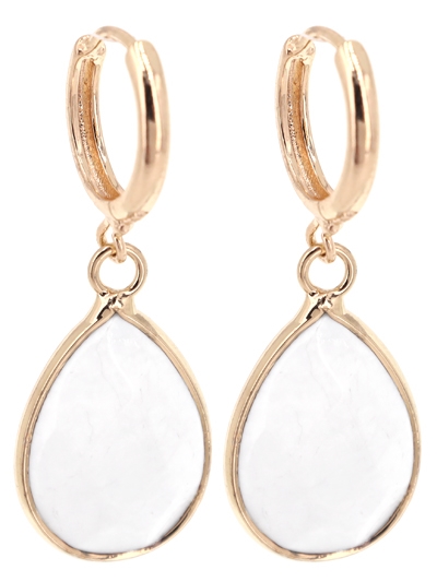 Semi Precious Stone Earrings