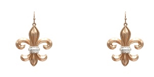 Fleur de Lis Earrings