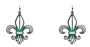 Fleur de Lis Earrings