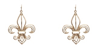 Fleur de Lis Earrings