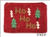 Ho Ho Ho Seed Bead Coin Purse