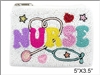 Nurse Seed Bead Coin Purse