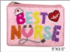 Best Nurse Seed Bead Coin Purse