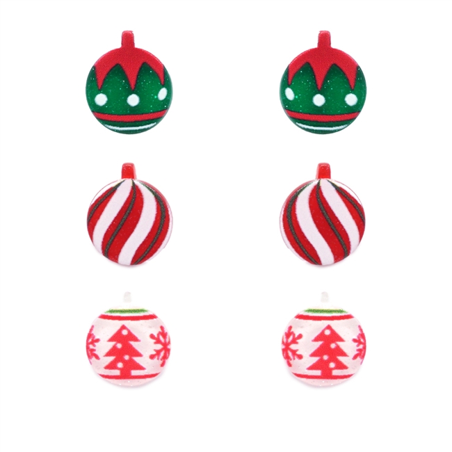 3 PC Ornaments