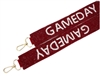 Game Day Seed Bead Purse Strap