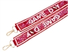 Red & White Game Day Purse Strap