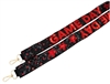 Red & Black Game Day Purse Strap