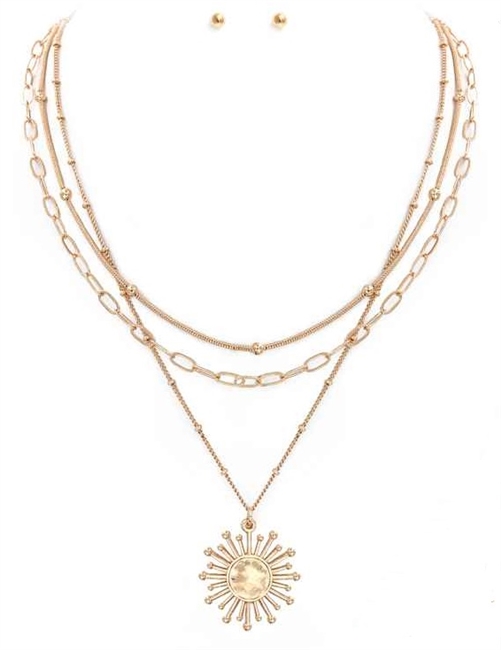Layered Star Necklace