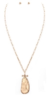 Hammered Chain Necklace