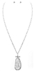 Hammered Chain Necklace