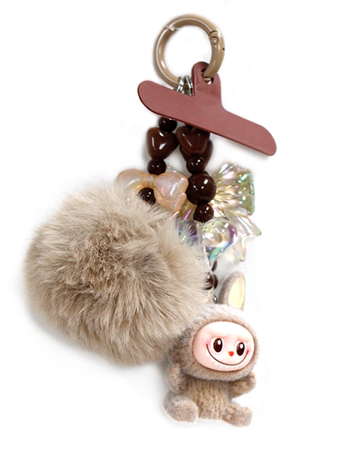 Character Doll Keychain & Phone Holder