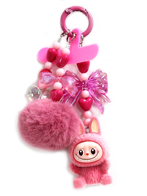 Character Doll Keychain & Phone Holder
