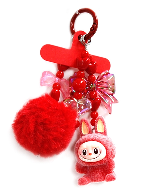 Character Doll Keychain & Phone Holder