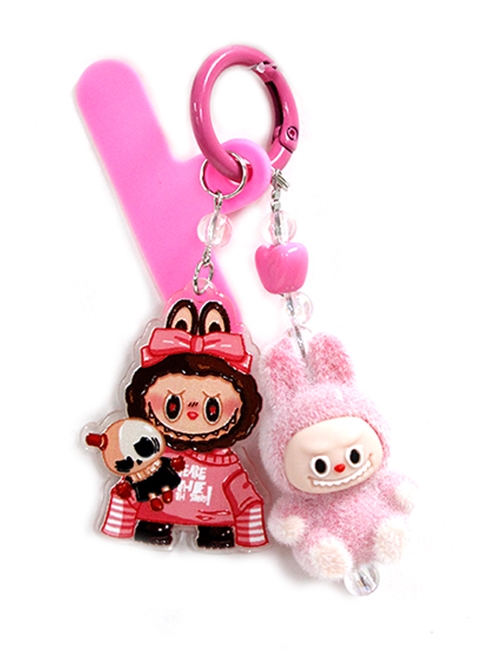 Character Doll Keychain & Phone Holder