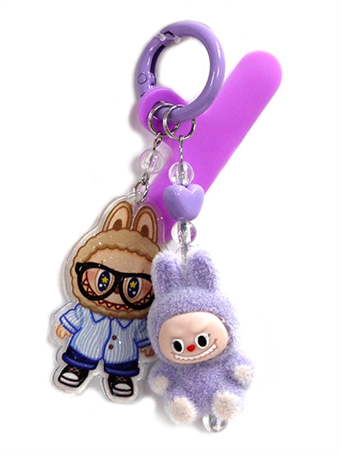 Character Doll Keychain & Phone Holder