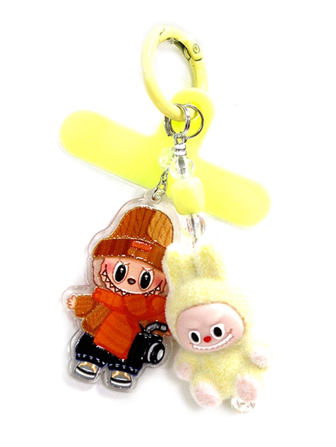 Character Doll Keychain & Phone Holder
