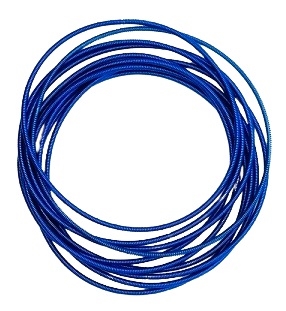 Guitar String Bracelet- Blue