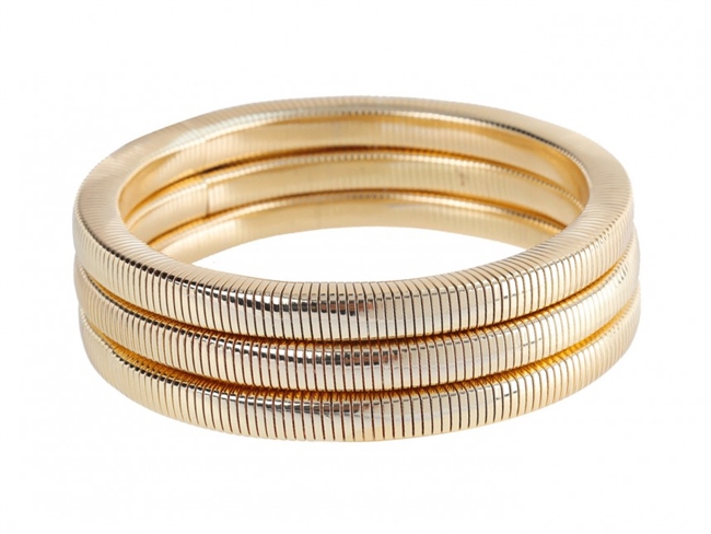 3 Pc Snake Stretch Bracelet
