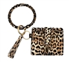 Leather Keychain Wristlet