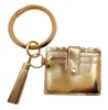 Leather Keychain Wristlet