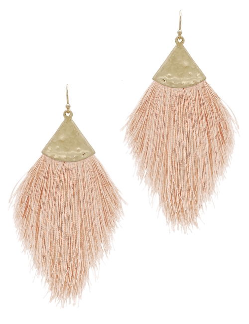 Tassel Tapered Earring