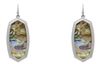 Abalone Pendant Earrings