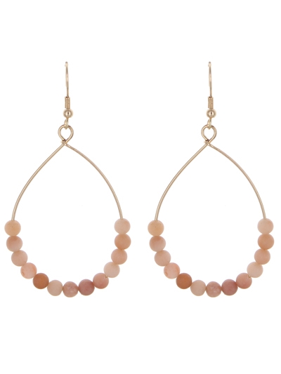 Beaded Teardrop Earrings